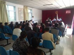 榆阳区法院法警大队配合基层法庭公开审理一起劳务合同纠纷案件